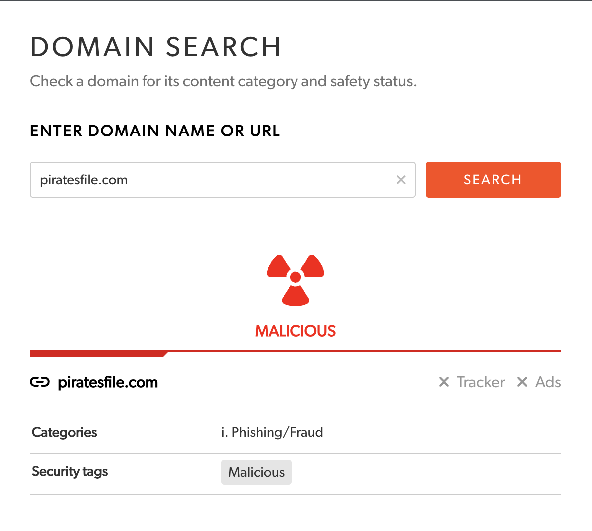 DOMAIN SEARCH